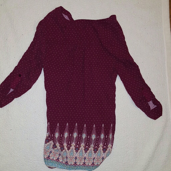 Pink Republic High Low Bohemian Shirt - Picture 2 of 6